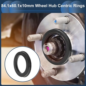 INFINAUTO Strediace krúžky náboja kolies 84,1 mm až 60,1 mm 4 kusy pre auto