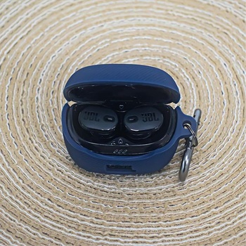 Pouzdro GIOPUEY kompatibilní s JBL Tune Buds 2, silikonové nárazuvzdorné ochranné pouzdro,
