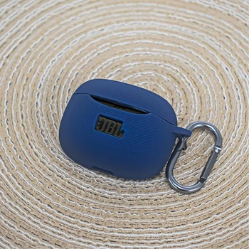 Puzdro GIOPUEY kompatibilné s JBL Tune Buds 2, silikónové nárazuvzdorné ochranné puzdro,