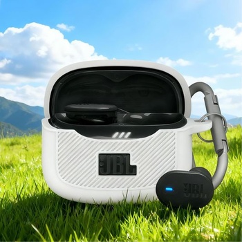 Puzdro GIOPUEY kompatibilné s JBL Tune Buds 2, silikónové nárazuvzdorné ochranné puzdro,