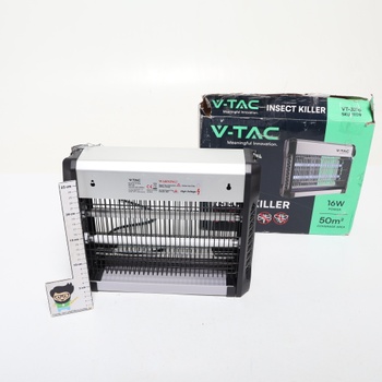 Elektrický lapač komárů V-TAC 16W s operační plochou 50 m2 - Tenký design - Lapač komárů s UV