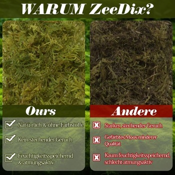 ZeeDix rašeliník 230g do terária a rastlín Natural 226g