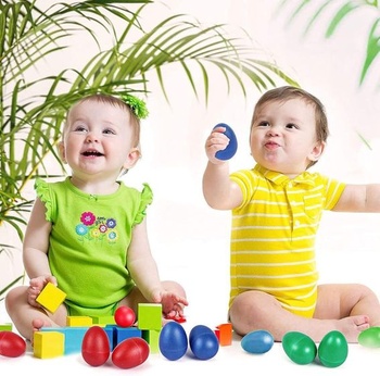 Sada třepaček na vajíčka maracas, hudební nástroj, třepačka na vajíčka, třepání vajíček pro děti,