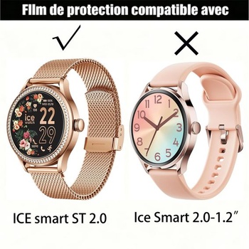 Ochranná fólia Lamshaw pre Ice Smart St 2.0 1,20 palca (3,2 cm), tvrdené sklo, ochranná fólia z