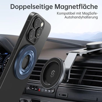 Magnetický držiak na telefón SYNCWIRE s magnetickým krúžkom pre MagSafe, magnetický stojan na