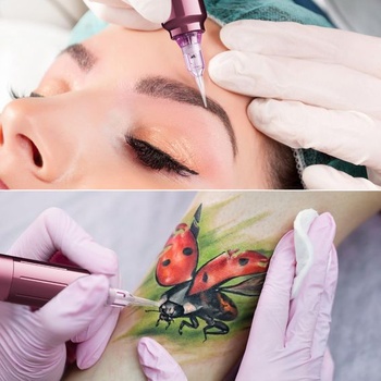 Biomaser ihly pre semipermanentný make-up, 20 kusov, univerzálne kazetové ihly, špeciálne pre