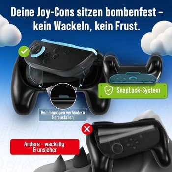 DOBE 2-Pack držiakov ovládačov kompatibilných s Nintendo Switch 2 Joy-Con (2025) – Ergonomický držiak