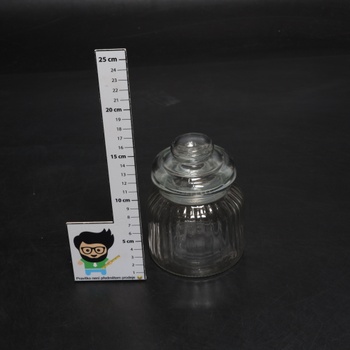 Sada dóz 500 ml sklněné 4 kusy