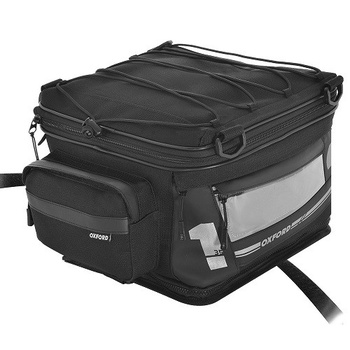 Taška na sedlo spolujazdca F1 Tailpack, OXFORD (čierna, objem 35 litrov)