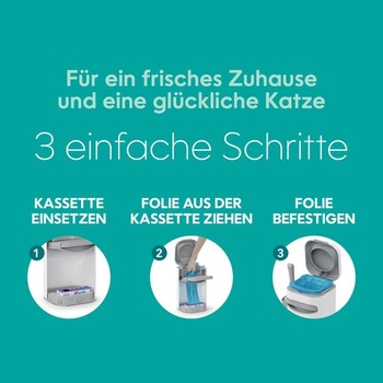 Náhradná kazeta Litter Genie LitterLocker od Litter Genie EasyRoll, 3-mesačná, jedna veľkosť