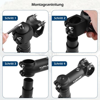 Predstavec TRIWONDER 31.8, nastaviteľný predstavec riadidiel 70 mm 80 mm 90 mm 100 mm 110 mm 120 mm,