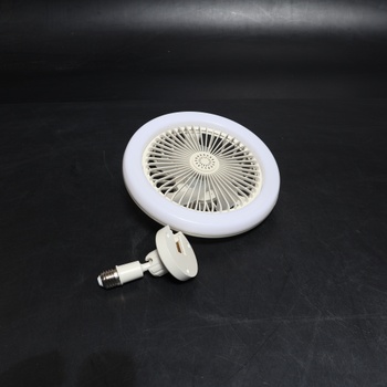 Lampa Anyingkai stropní s ventilátorem bílá