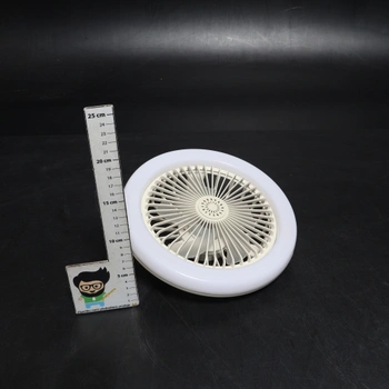 Lampa Anyingkai stropní s ventilátorem bílá