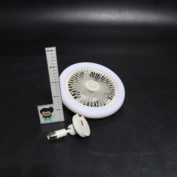 Lampa Anyingkai stropní s ventilátorem bílá
