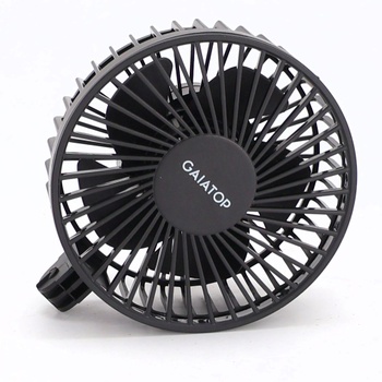 Gaiatop USB stolní ventilátor, malý, ale výkonný, přenosný, tichý, 3 rychlosti větru, stolní osobní