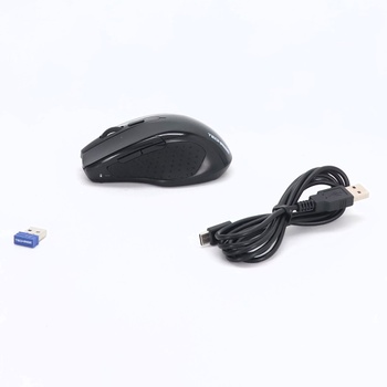 TechRise Bluetooth myš, 2,4G bezdrôtová myš (BT 5.0/3.0 + 2.4G) 4800 DPI dobíjacia ergonomická myš,