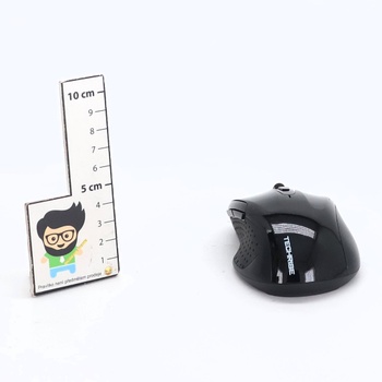 TechRise Bluetooth myš, 2,4G bezdrôtová myš (BT 5.0/3.0 + 2.4G) 4800 DPI dobíjacia ergonomická myš,
