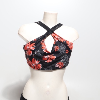 JASAMBAC Tankini Plus Size, dámské plavky s korekcí bříška. Dámská trojdílná sada bikin, horní díl