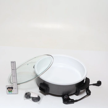 Clatronic® Party Pan | Multifunkčná panvica na varenie, vyprážanie a ďalšie | Pekáč s keramickým povrchom