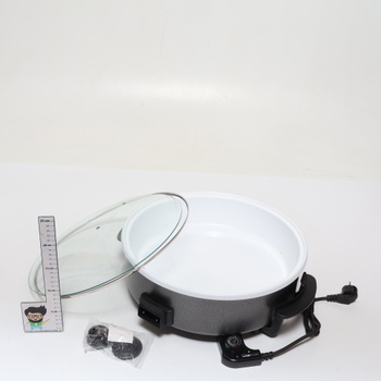 Clatronic® Party Pan | Multifunkční pánev na vaření, smažení a další | Pekáč s keramickým povrchem