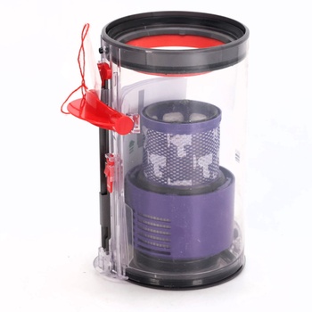 Náhradná priehľadná nádoba na prach pre Dyson V10 SV12 SV13 SV27, obsahuje HEPA filter, náhradné diely