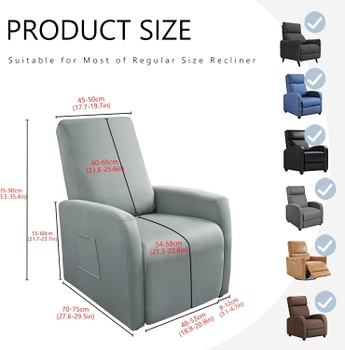 Poťah na kreslo Generisch recliner sofa-01