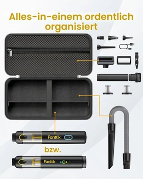 Vrecko do ručného vysávača ProCase pre príslušenstvo k autovysávačom Fanttik - šedý