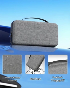 Vrecko do ručného vysávača ProCase pre príslušenstvo k autovysávačom Fanttik - šedý