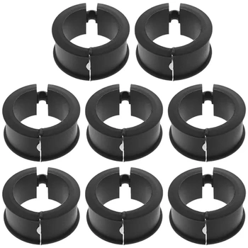 8dielna sada tesnení riadidiel bicykla z flexibilného silikónu pre uchytenie riadidiel 31,8 mm,