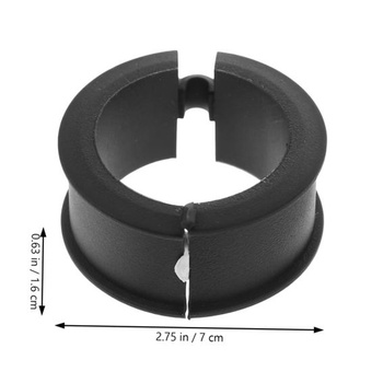 8dielna sada tesnení riadidiel bicykla z flexibilného silikónu pre uchytenie riadidiel 31,8 mm,
