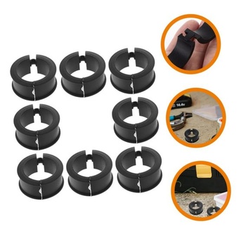 8dielna sada tesnení riadidiel bicykla z flexibilného silikónu pre uchytenie riadidiel 31,8 mm,