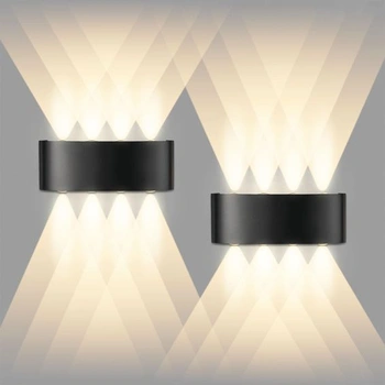 LED nástenné svetlá CHEVVY, 2 ks