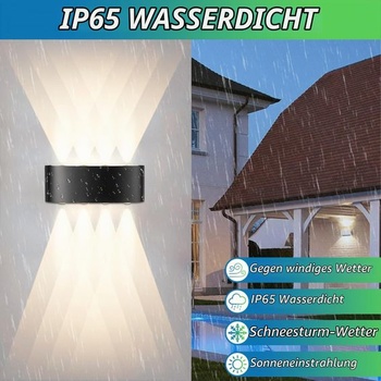 LED nástenné svetlá CHEVVY, 2 ks