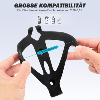Držiak na fľašu na bicykel s objemom 710 ml – Robustná, nepriepustná konštrukcia, protišmyková rukoväť a