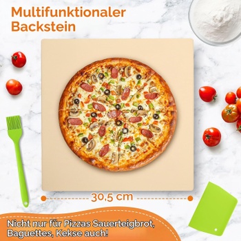 Pečicí kámen na pizzu NumRise 30,5 × 30,5 cm