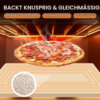 Kameň na pizzu NumRise 30,5 × 30,5 cm
