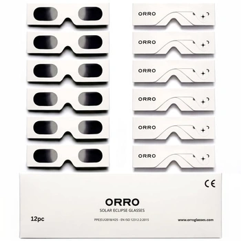 Brýle ORRO Eclipse 45 mm, balení po 2/6/12 kusech, černé,…