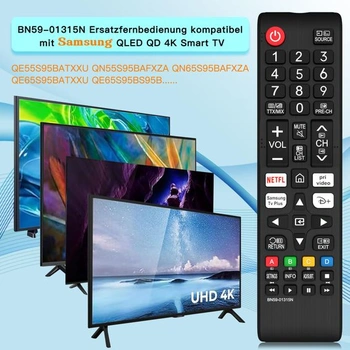 Univerzální dálkový ovladač Riry Samsung BN59-01315N pro chytré LED LCD televizory 2020/21/22/23