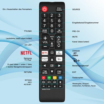 Univerzálny diaľkový ovládač Riry Samsung BN59-01315N pre chytré LED LCD televízory 2020/21/22/23
