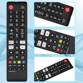 Univerzálny diaľkový ovládač Riry Samsung BN59-01315N pre chytré LED LCD televízory 2020/21/22/23