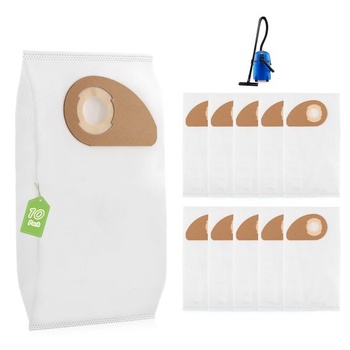 10 kusov prachových vreciek pre Nilfisk Buddy II 12/18L, nerezové prachové vrecká pre Nilfisk Buddy