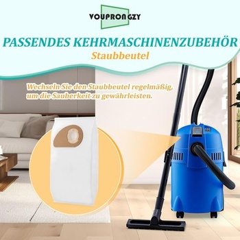 10 kusov prachových vreciek pre Nilfisk Buddy II 12/18L, nerezové prachové vrecká pre Nilfisk Buddy