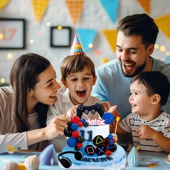 30dielna súprava na dekorácie tort s hernou tematikou, dekorácia na torty s hernou tematikou, ozdoby na