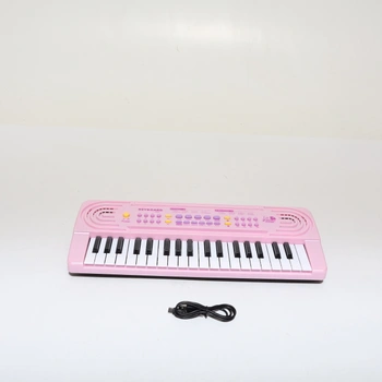 Elektronické klávesy pro děti ve věku 3, 4, 5, 6, 7 a 8 let, piano s mikrofonem, multifunkční