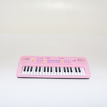 Elektronické klávesy pre deti vo veku 3, 4, 5, 6, 7 a 8 rokov, piano s mikrofónom, multifunkčné