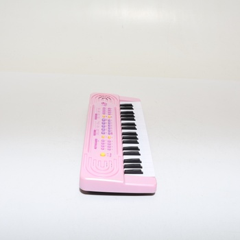 Elektronické klávesy pre deti vo veku 3, 4, 5, 6, 7 a 8 rokov, piano s mikrofónom, multifunkčné