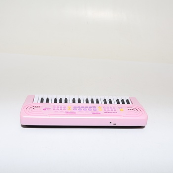 Elektronické klávesy pre deti vo veku 3, 4, 5, 6, 7 a 8 rokov, piano s mikrofónom, multifunkčné