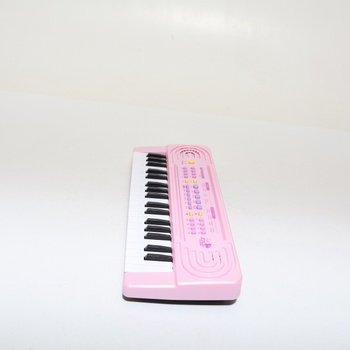 Elektronické klávesy pre deti vo veku 3, 4, 5, 6, 7 a 8 rokov, piano s mikrofónom, multifunkčné
