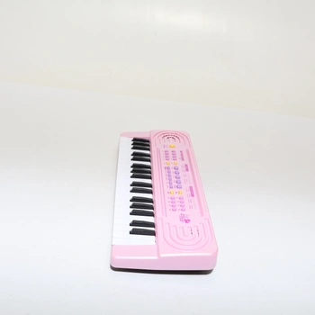 Elektronické klávesy pro děti ve věku 3, 4, 5, 6, 7 a 8 let, piano s mikrofonem, multifunkční