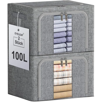 Úložný box Eyeleaf 60 × 42 × 40 cm 2 ks